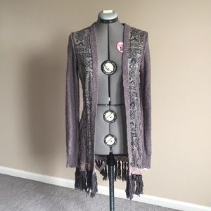 Buckle Long Sweater